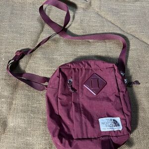The North Face Maroon Berkeley Crossbody